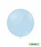 Baloane Latex Rocca, Soft Line Pastel SLP18.127, Culoare Baby Blue 127, 46 cm - Set 5 buc