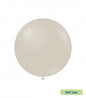 Baloane Latex Rocca, Soft Line Pastel SLP18.141, Alb Lapte 141, 46 cm - Set 5 buc