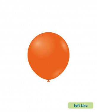 Baloane Latex Rocca, Soft Line Pastel SLP5.131, Orange 131, 13 cm - Set 100 buc