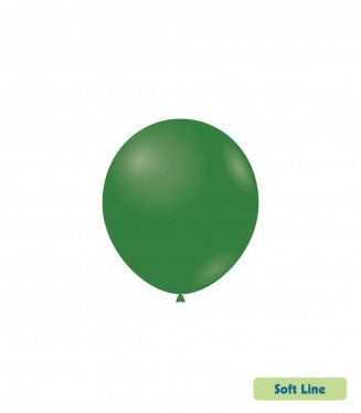 Baloane Latex Rocca, Soft Line Pastel SLP5.134, Verde Padure 134, 13 cm - Set 100 buc