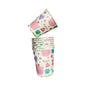 Set 8 Pahare din Carton cu Pisicute, 235 ml