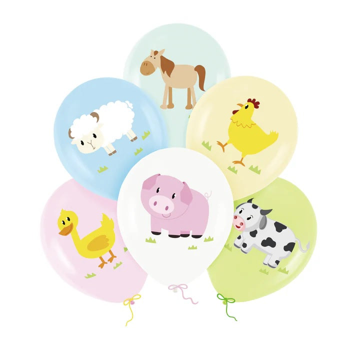 Set 6 Baloane Animale de Companie, 30 cm, 137031