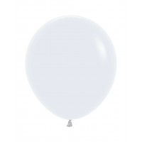Baloane Latex Sempertex, 45 cm, Alb, Cod 005, Set 5 Buc.