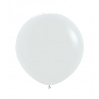 Baloane Latex Sempertex, 61 cm, Alb, Cod 005, Set 2 Buc.
