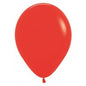 Baloane Latex Sempertex, 30 cm, Rosu, Cod 015, Set 50 Buc.