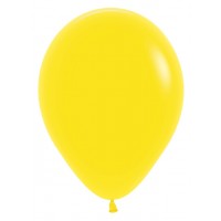 Baloane Latex Sempertex, 30 cm, Galben, Cod 020, Set 50 Buc.
