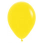 Baloane Latex Sempertex, 30 cm, Galben, Cod 020, Set 50 Buc.