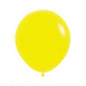 Baloane Latex Sempertex, 45 cm, Galben, Cod 020, Set 5 Buc.