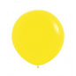 Baloane Latex Sempertex, 61 cm, Galben, Cod 020, Set 2 Buc.