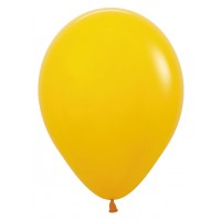 Baloane Latex Sempertex, 30 cm, Galben Miere, Cod 021, Set 50 Buc.