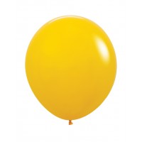 Baloane Latex Sempertex, 45 cm, Galben Miere, Cod 021, Set 5 Buc.