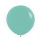 Baloane Latex Sempertex, 61 cm, Aquamarine, Cod 037, Set 2 Buc.