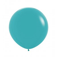 Baloane Latex Sempertex, 61 cm, Albastru Caraibe, Cod 038, Set 2 Buc.
