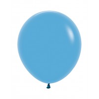 Baloane Latex Sempertex, 45 cm, Albastru, Cod 040, Set 5 Buc.