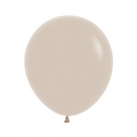 Baloane Latex Sempertex, 45 cm, Nisip Alb, Cod 071, Set 5 Buc.