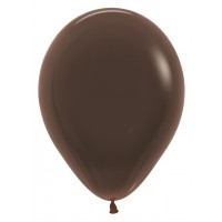 Baloane Latex Sempertex, 30 cm, Ciocolata Maro, Cod 076, Set 50 Buc.