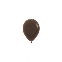 Baloane Latex Sempertex, 12 cm, Ciocolata Maro, Cod 076, Set 50 Buc.