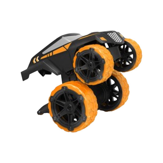 Masina cu Telecomanda - Stunt Car, 2,4 GHz, Rotire 360 Grade, Culoare Negru + Portocaliu - nuria.store.ro