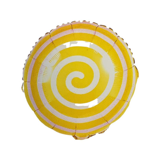 Balon Folie Acadea, Galben - nuria.store.ro