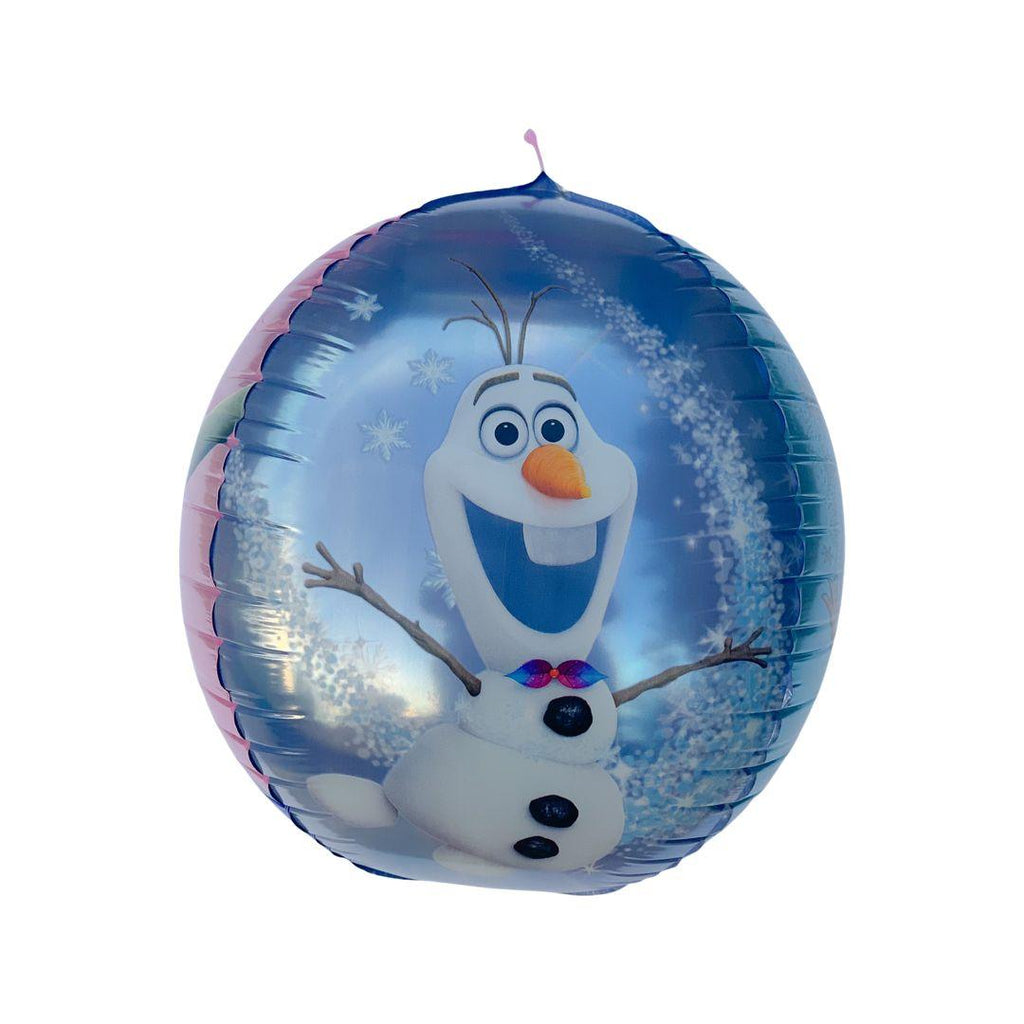 Balon Folie Sfera 3D, Olaf din Frozen, Regatul de Gheata - nuria.store.ro