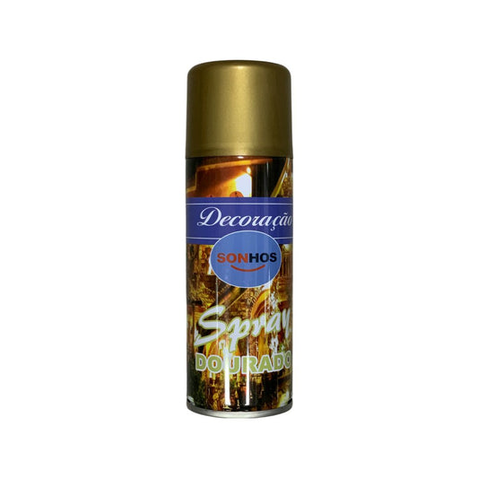 Spray Auriu pentru Decoratiuni de Craciun - 250 ml, 85 g - nuria.store.ro