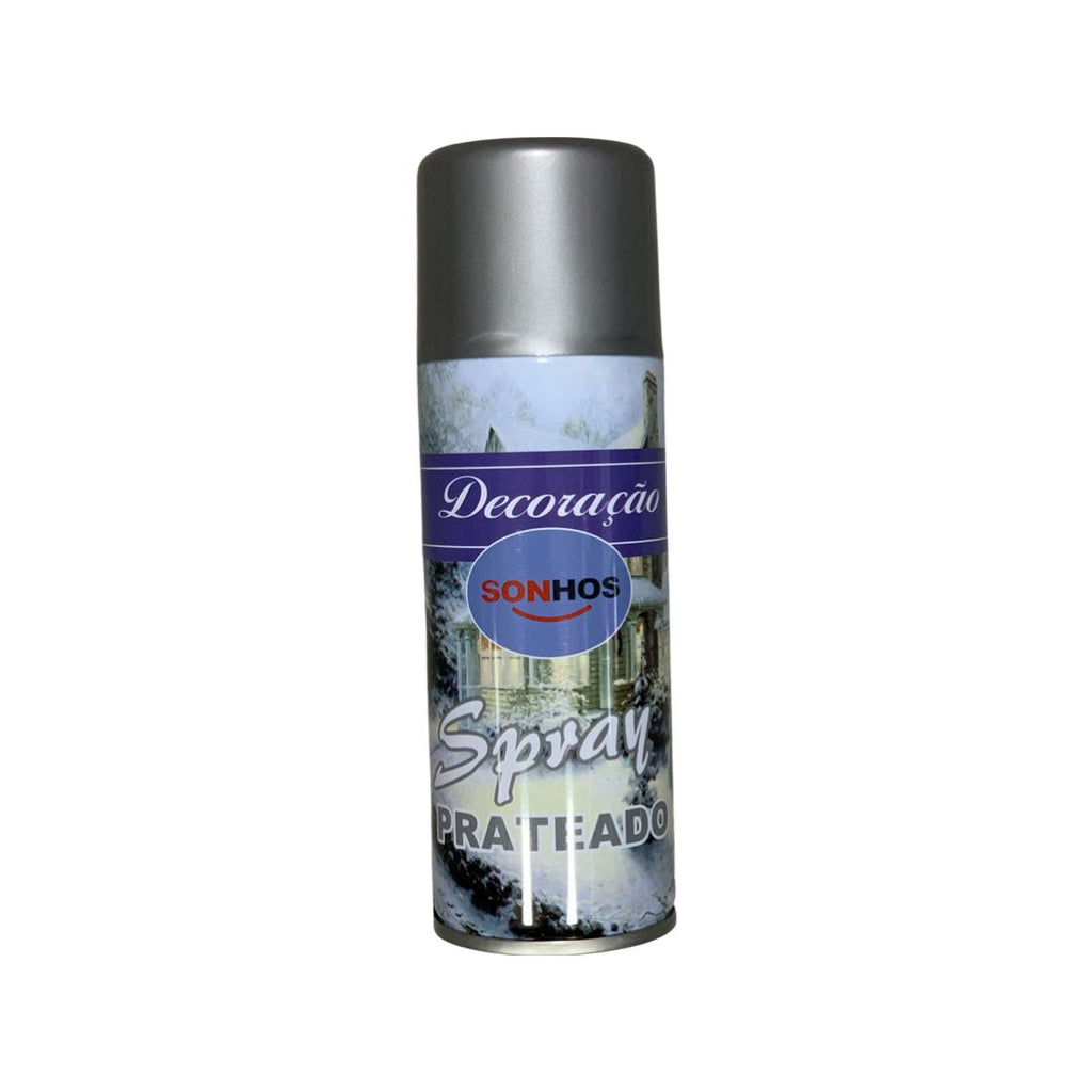 Spray Argintiu pentru Decoratiuni de Craciun - 250 ml, 85 g - nuria.store.ro