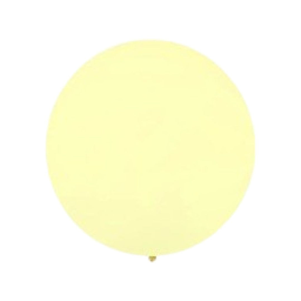 Balon Latex Galben Pastel, cod 277 b - 45 cm - Set 2 bucati - nuria.store.ro
