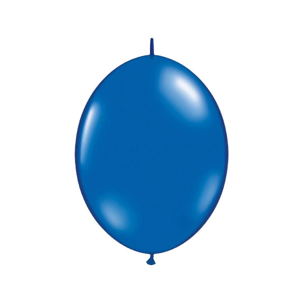 Baloane Link Latex Albastru, cod 070 - 25 cm - Set 6 buc. - nuria.store.ro