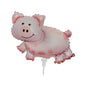 Balon Folie Porcusor, 40 cm, Include Clips de Prindere cu Betisor - nuria.store.ro