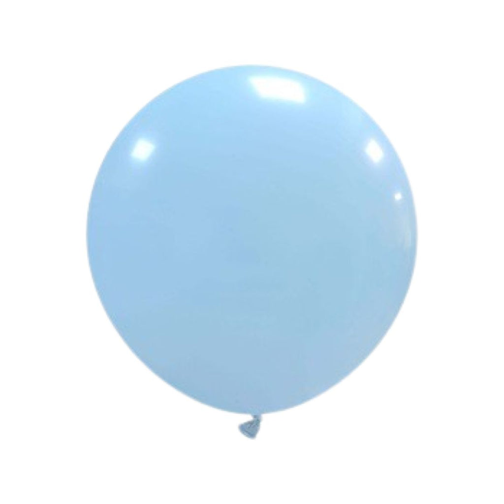 Balon Latex Albastru Pastel, cod 246 b - 45 cm - Set 2 bucati - nuria.store.ro