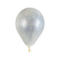 Balon Latex Alb Perlat, cod 458 - 13 cm - Set 100 buc