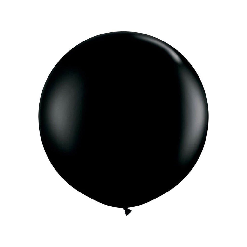 Balon Latex Negru, Cod 311 - 45 cm - Set 2 bucati - nuria.store.ro