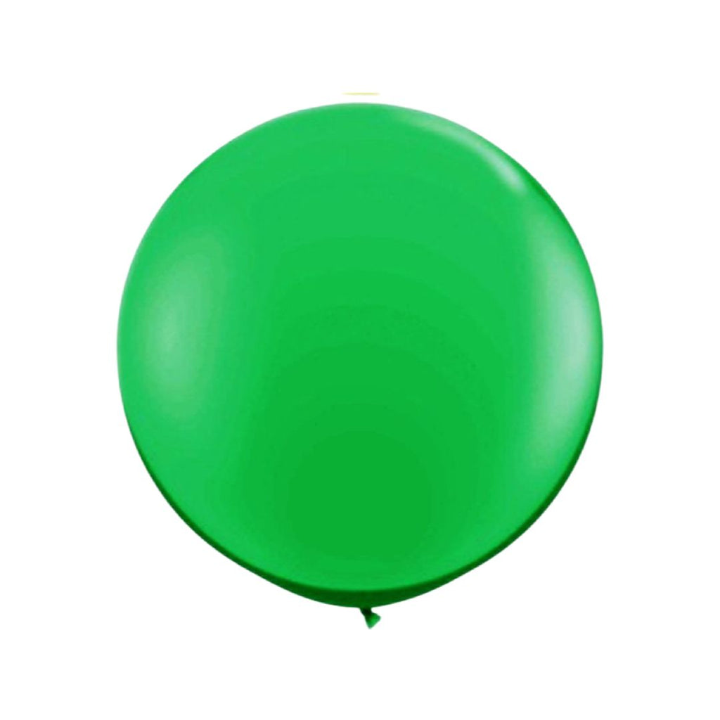 Balon Latex Verde, Cod 313 - 45 cm - Set 2 bucati - nuria.store.ro