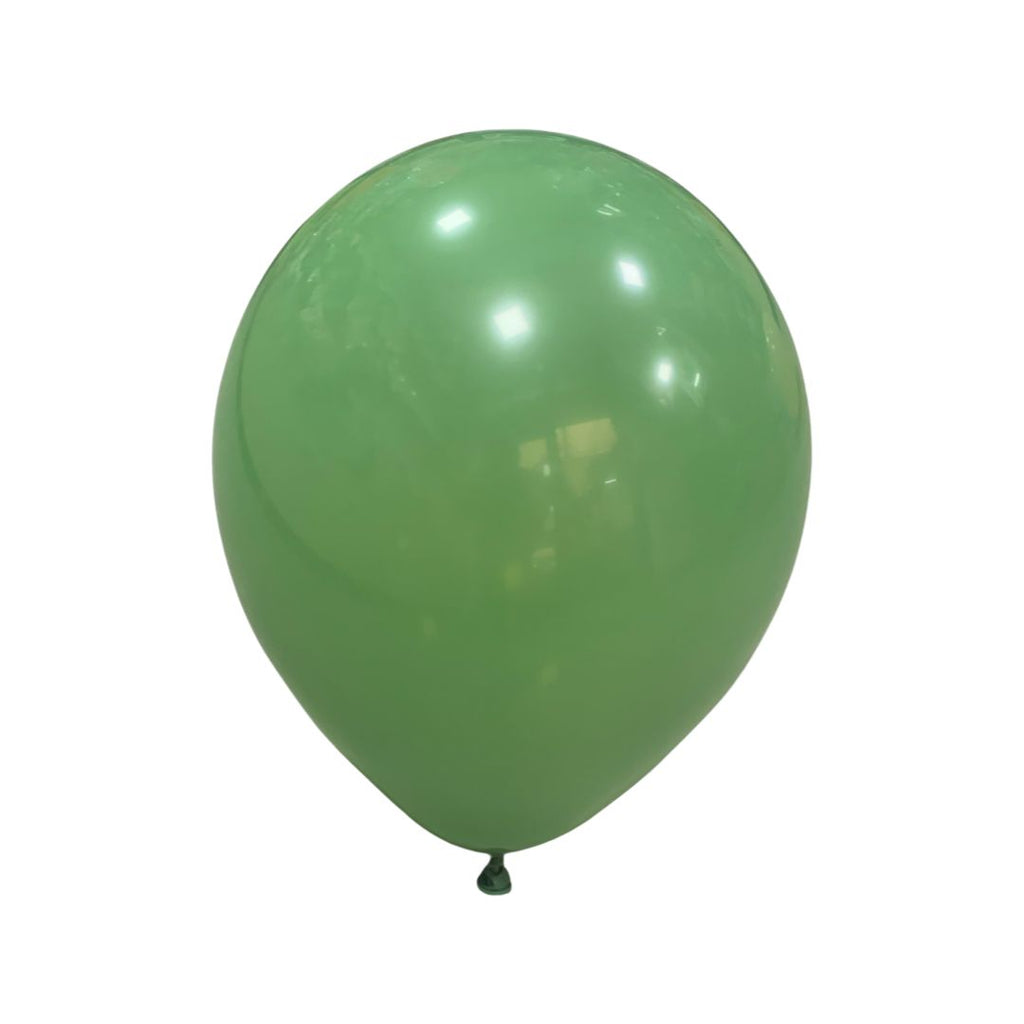 Balon Latex Verde Retro, cod 511 - 30 cm - set 100 buc - nuria.store.ro