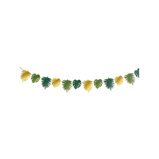 Ghirlanda Frunze Tropicale ALOHA in trei culori - nuria.store.ro