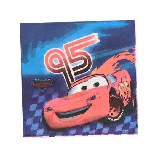 Set 20 Servetele Cars  - 33 x 33 cm - nuria.store.ro