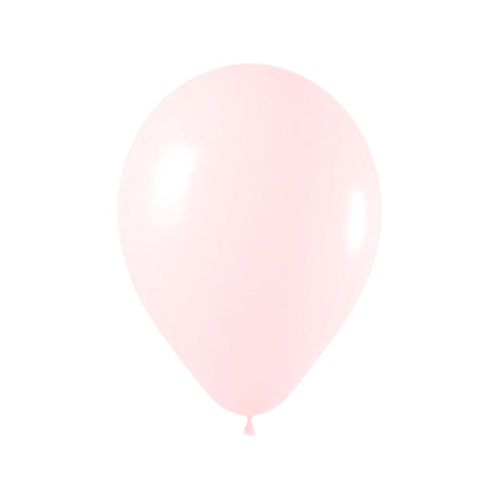 Balon Latex Baby Pink, cod 136, 25 cm - Set 100 bucati - nuria.store.ro
