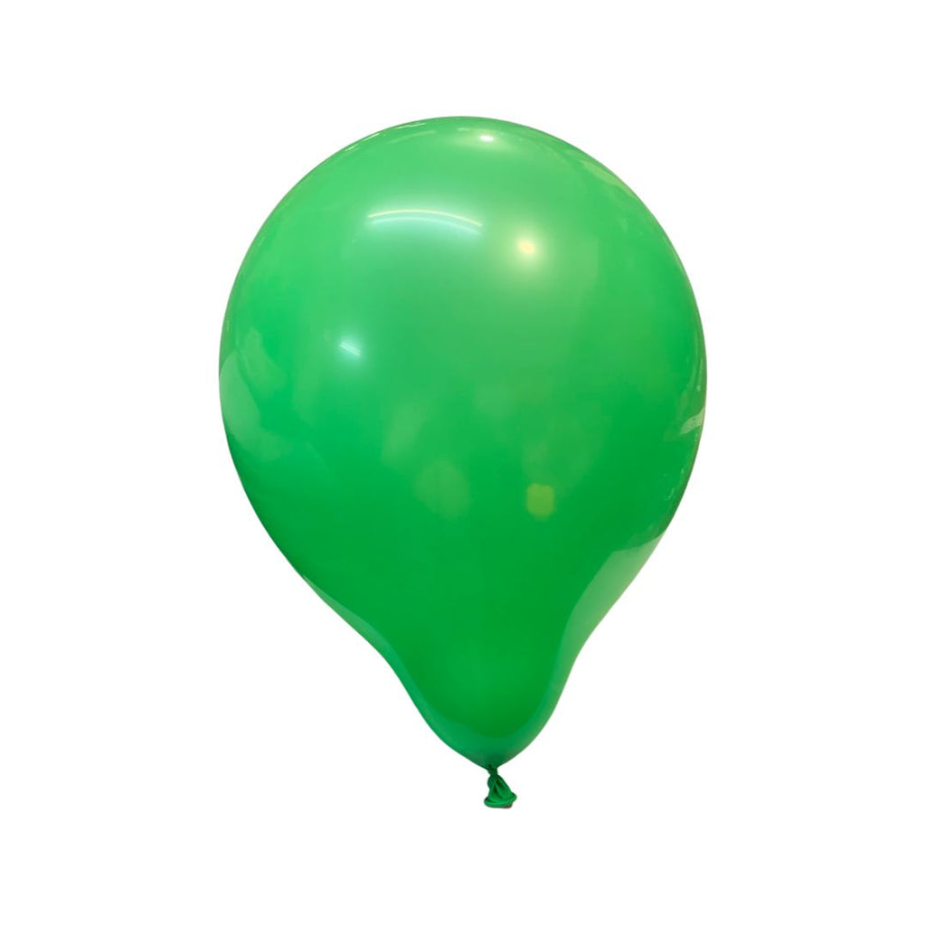 Balon Latex Verde, cod 139, 25 cm - Set 100 bucati - nuria.store.ro