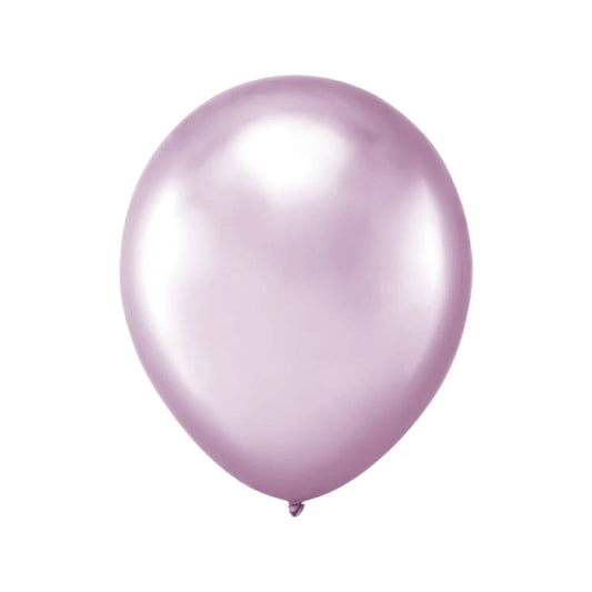 Baloane Latex Roz Deschis Cromat, Cod 476 - 13 cm - Set 100 Buc.