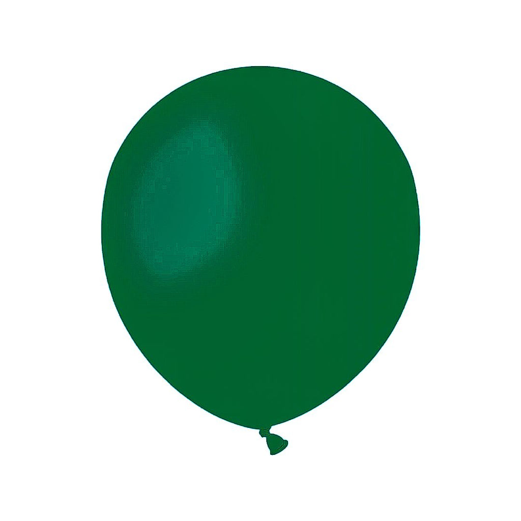 Balon Latex Verde Inchis, cod 292, 13 cm - Set 25 bucati - nuria.store.ro