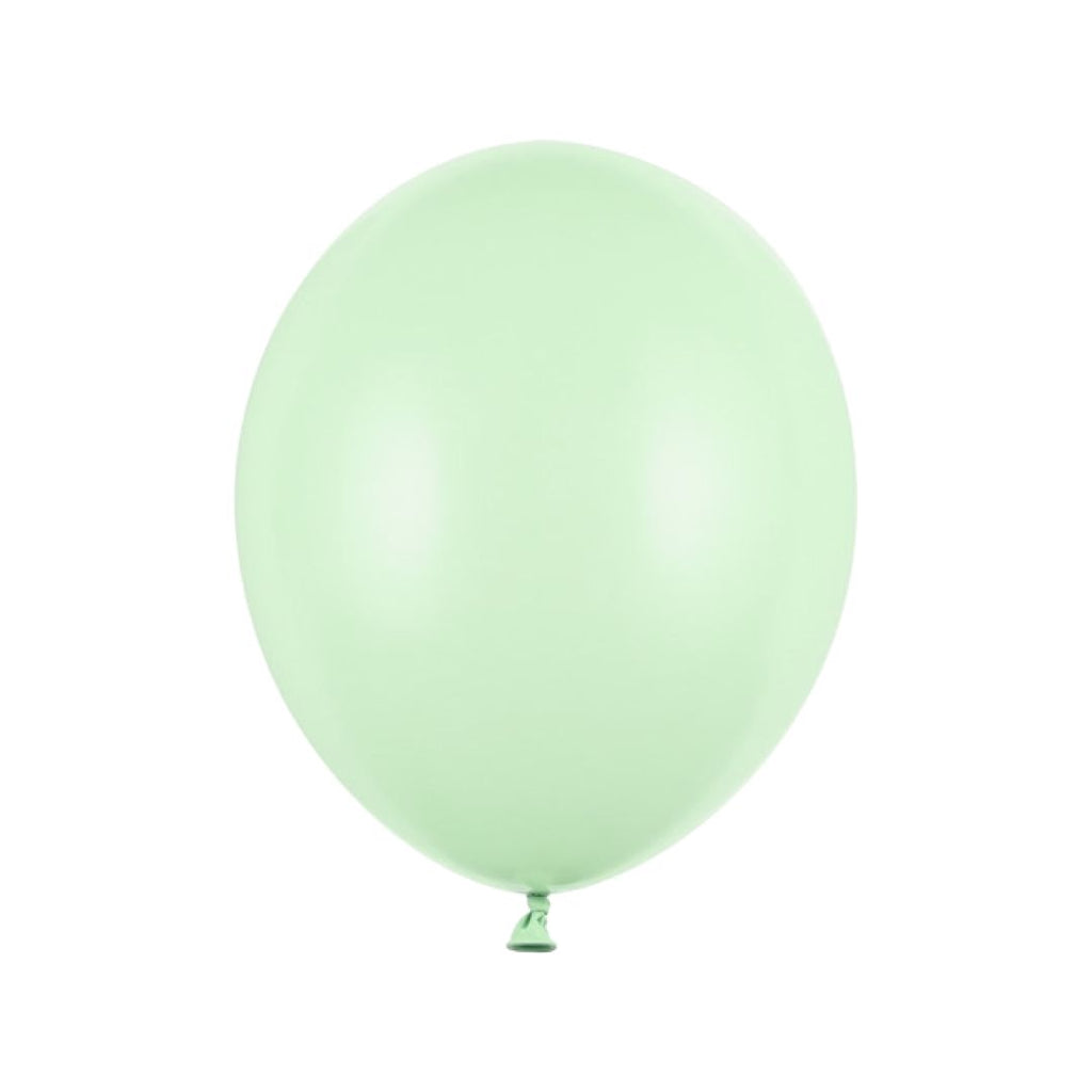 Balon Latex Verde Pastel, cod 305, 13 cm - Set 25 bucati - nuria.store.ro
