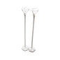 Set 2 buc Suport Alb pentru Baloane Folie