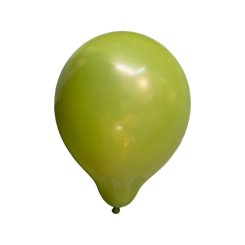 Balon Latex Olive Deschis, cod 391, 25 cm - Set 50 bucati - nuria.store.ro