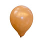 Balon Latex Cafea cu Lapte, cod 387, 25 cm - Set 50 bucati - nuria.store.ro