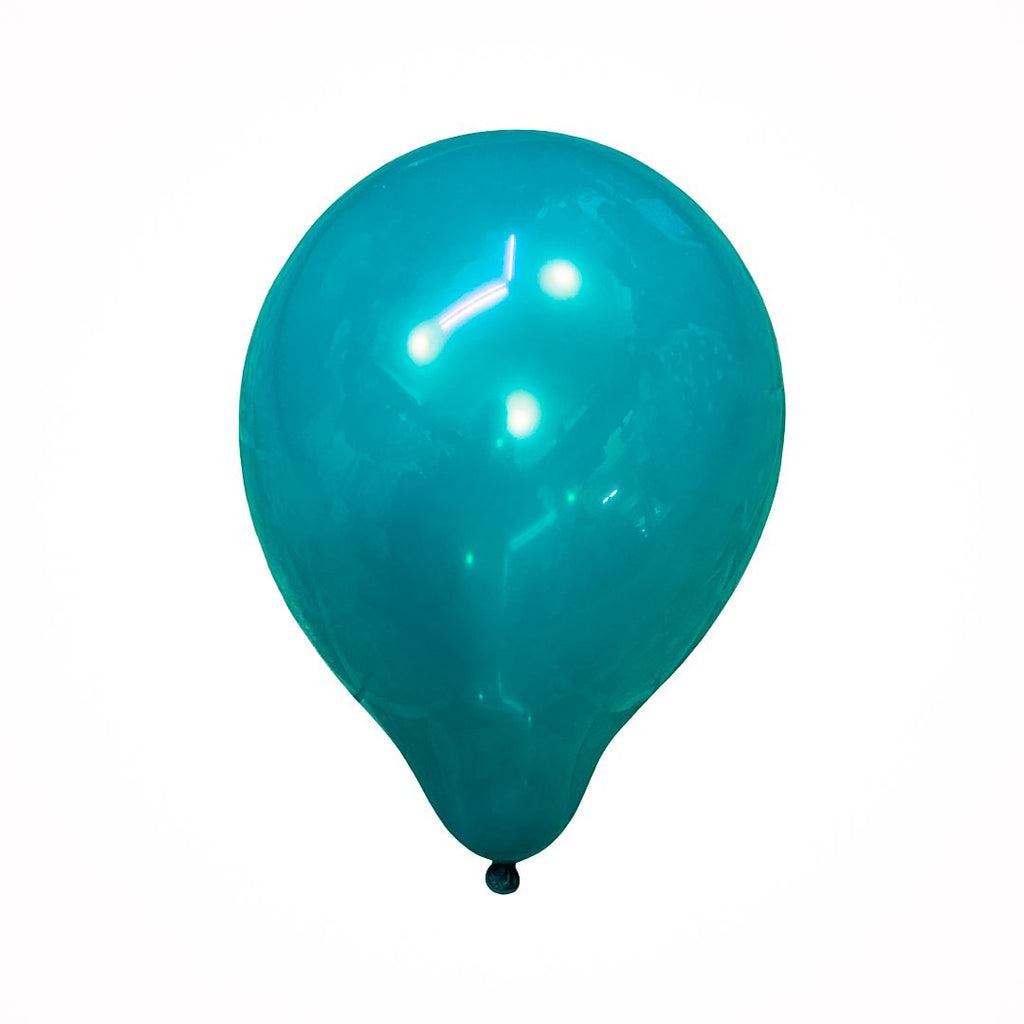 Balon Latex Turcoaz, cod 392, 25 cm - Set 50 bucati - nuria.store.ro
