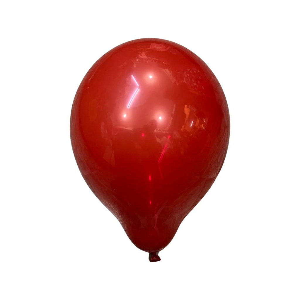 Balon Latex Visiniu, cod 390, 25 cm - Set 50 bucati - nuria.store.ro