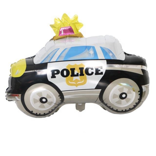 Balon Folie Figurina Masina de Politie - nuria.store.ro