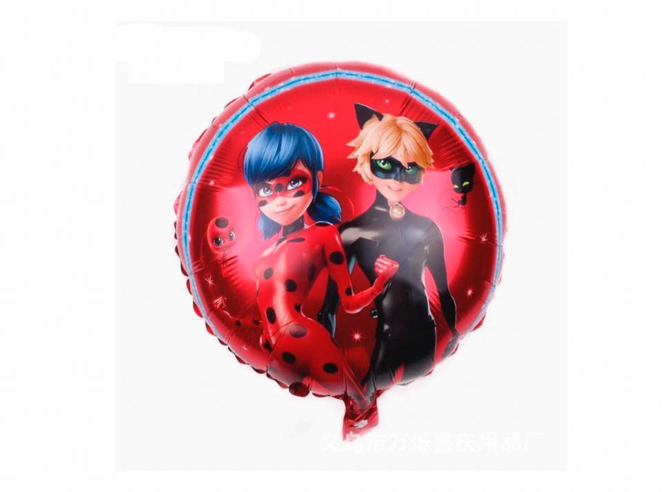 Balon Folie Rotund, Buburuza si Lady Bug - nuria.store.ro