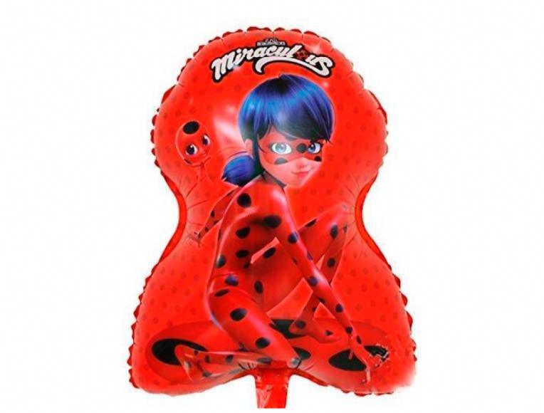 Balon Folie Figurina, Buburuza si Lady Bug - 42/58 cm - nuria.store.ro