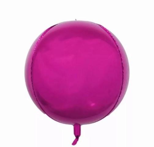 Balon Folie Sfera, Ciclam - 25 cm - nuria.store.ro